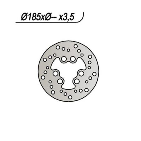 DISCO FRENO POST. NG 117 SUZUKI SMX 50 99/02