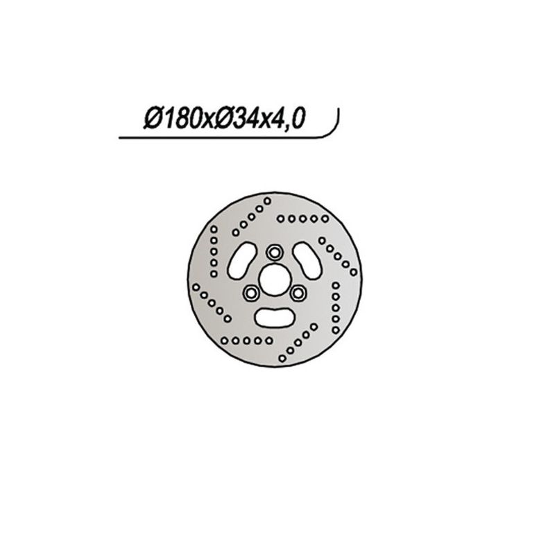 DISCO FRENO ANT. NG 074 SUZUKI TR Street Magic 50 98/00
