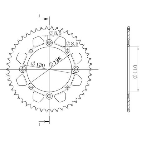CORONA S AC P420-D47 SGR - SPROCKETS  SUZUKI RM 65 03/05