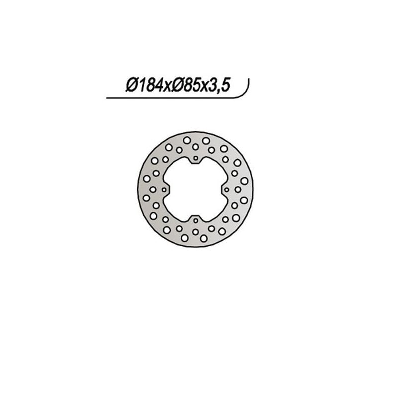 DISCO FRENO POST. NG 760 SUZUKI RM RA 85 02/04