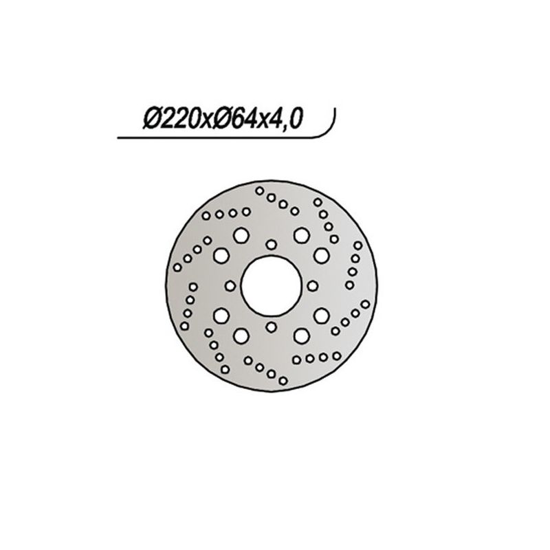 DISCO FRENO POST. NG 064 SUZUKI UH Burgman 150 02/06