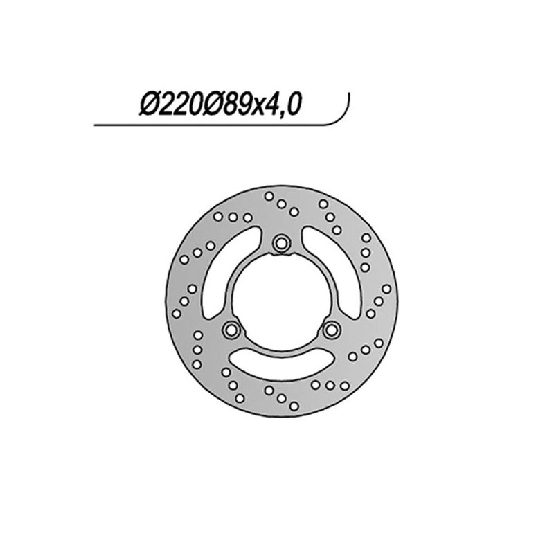 DISCO FRENO POST. NG 1113 SUZUKI UX Sixteen 150 07/14