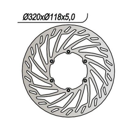 DISCO FRENO ANT. NG 819 SUZUKI DR-Z 250 01/07