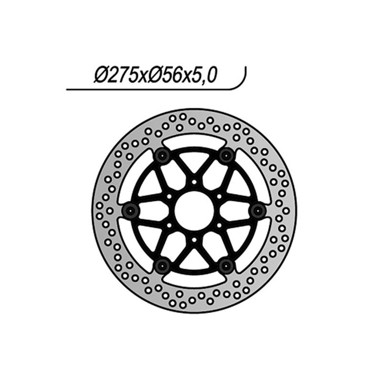 DISCO FRENO ANT. NG 1142 SUZUKI GZ Marauder 250 99/08