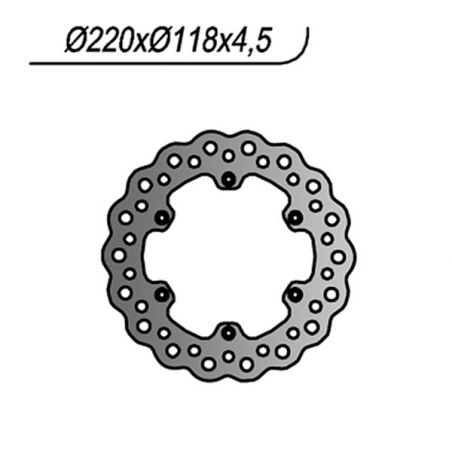 DISCO FRENO POST. NG 676X SUZUKI RM 250 89/98