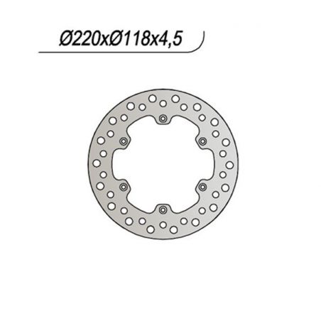 DISCO FRENO POST. NG 676 SUZUKI RM 250 89/98