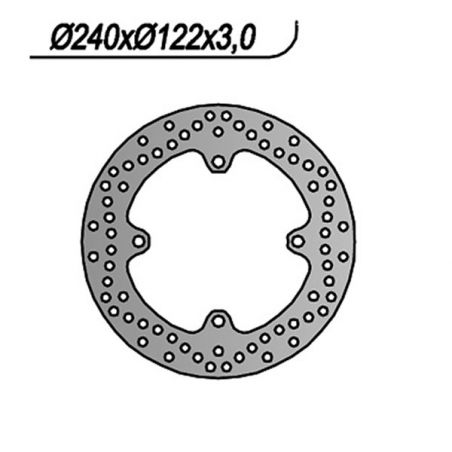 DISCO FRENO POST. NG 1049 SUZUKI RMZ 4T 250 07/22