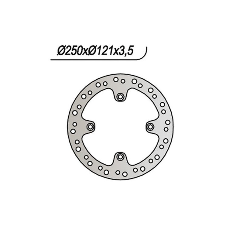 DISCO FRENO ANT. NG 255 SUZUKI DR S L/M/N/P/R (SK42A) 350 90/94