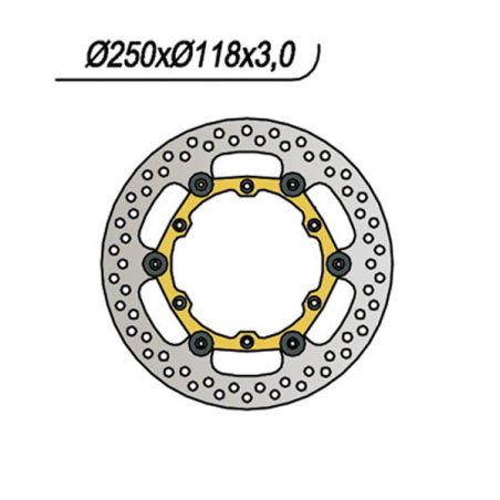 DISCO FRENO ANT. NG 276 SUZUKI DR SE R/S/T/V/W/X (SK42A) 350 98/99