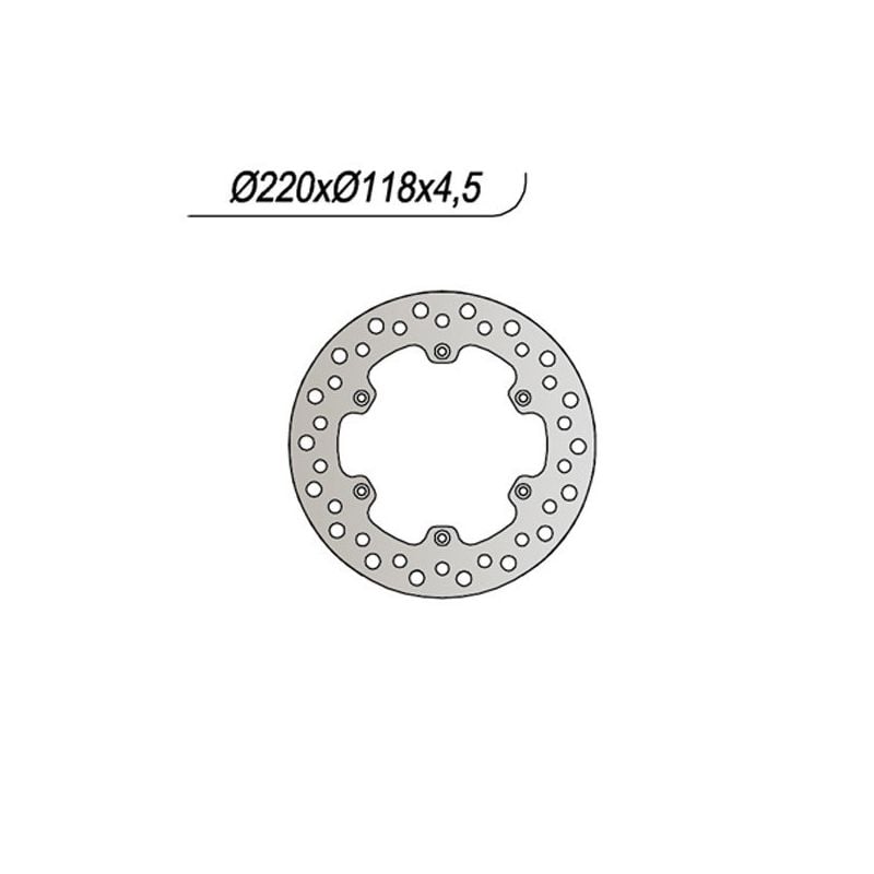 DISCO FRENO POST. NG 676 SUZUKI DR Z E 400 00/08