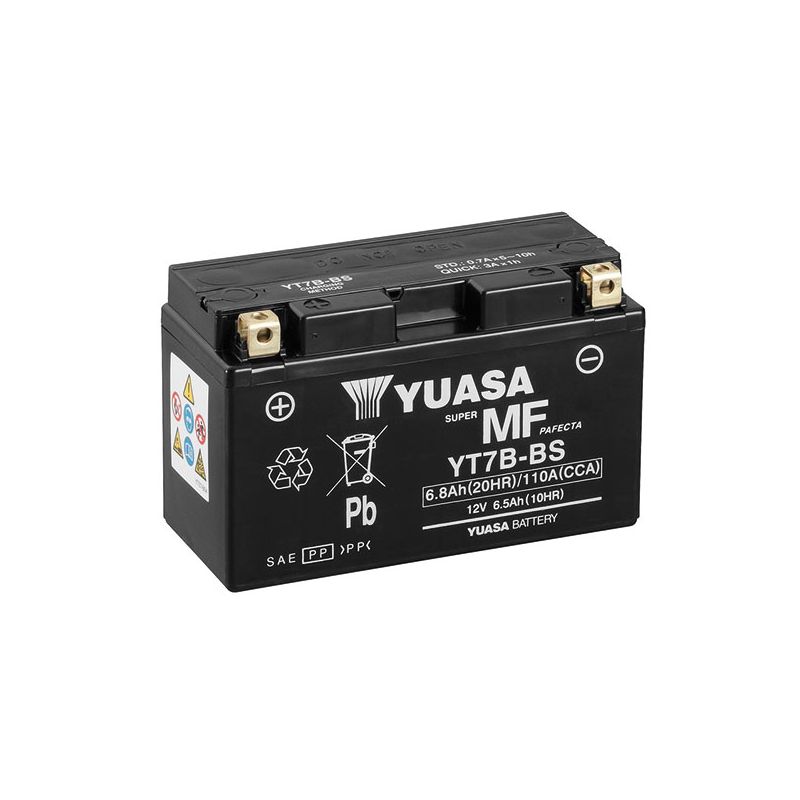 BATTERIA YUASA YT7B-BS(WC) SUZUKI DR Z SM 400 05/10