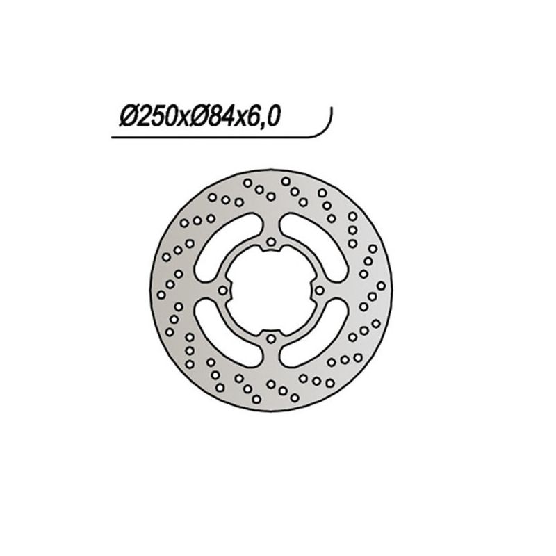 DISCO FRENO POST. NG 121 SUZUKI GSX F (J/K/L) (GK74A) 400 88/90