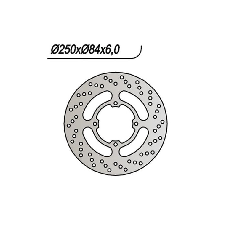 DISCO FRENO POST. NG 121 SUZUKI GSX SS Katana (GK77A) 400 92/93