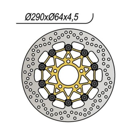 DISCO FRENO ANT. DX-SX NG 239 SUZUKI RF (GK78A) 400 93/97