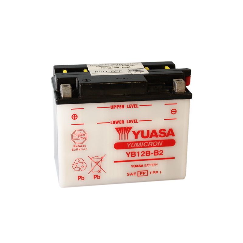 BATTERIA YUASA YB12B-B2 SUZUKI GS E 450 75/77
