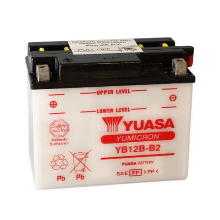 BATTERIA YUASA YB12B-B2 SUZUKI GS E 450 75/77