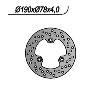 DISCO FRENO POST. NG 1019 SUZUKI LT R Quadracer 450 06/10