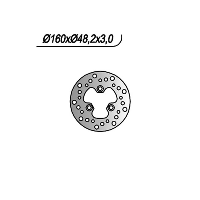 DISCO FRENO ANT. SX NG 1035 SUZUKI LT R Quadracer 450 06/10