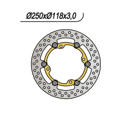 DISCO FRENO ANT. NG 1048 SUZUKI RMX 4T 450 10/17