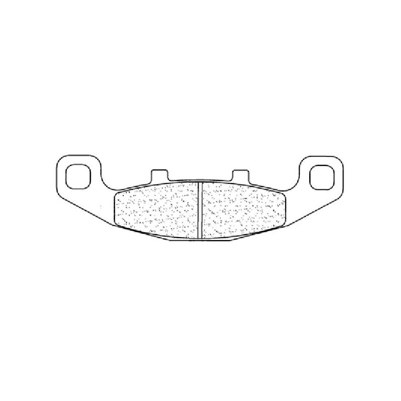 PASTIGLIA FRENO ANT. CL BRAKES 2304A3+ SUZUKI GS E (GM51A) (2Cil.) 500 89/95