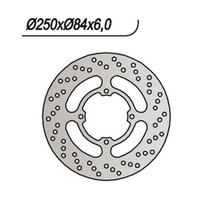 DISCO FRENO POST. NG 121 SUZUKI GS K/H/FH (BK111/BK211/BK221/BK411) (2Cil.) 500 01/08