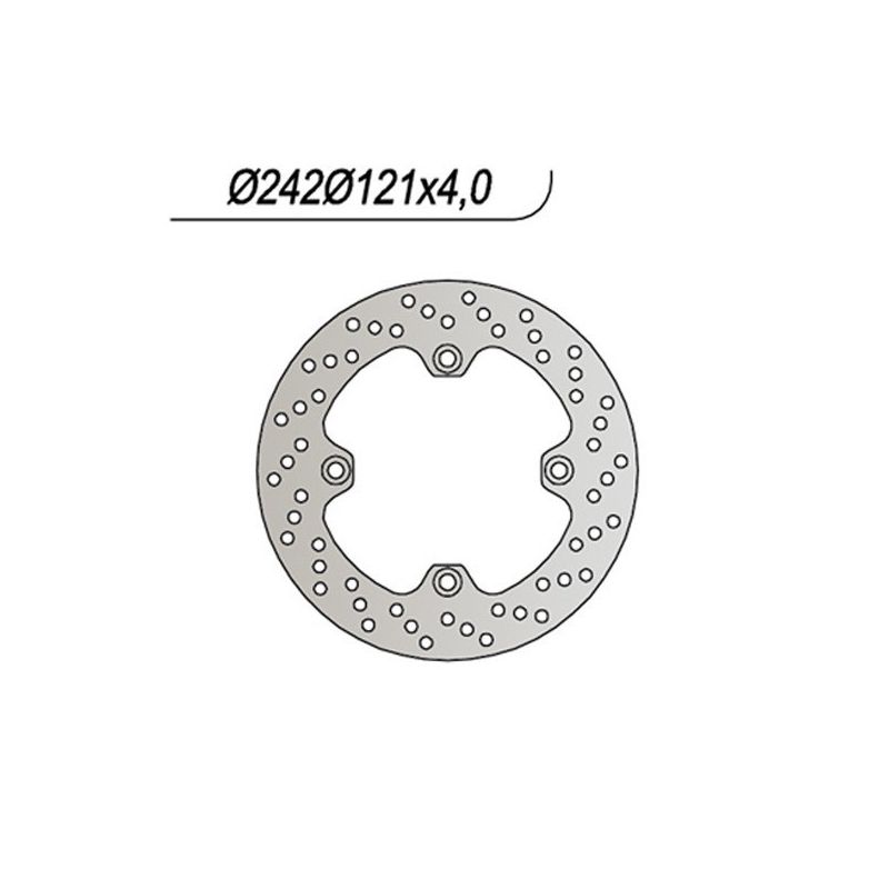 DISCO FRENO ANT. NG 051 SUZUKI DR R Djebel / Dakar - DR S 600 86/89