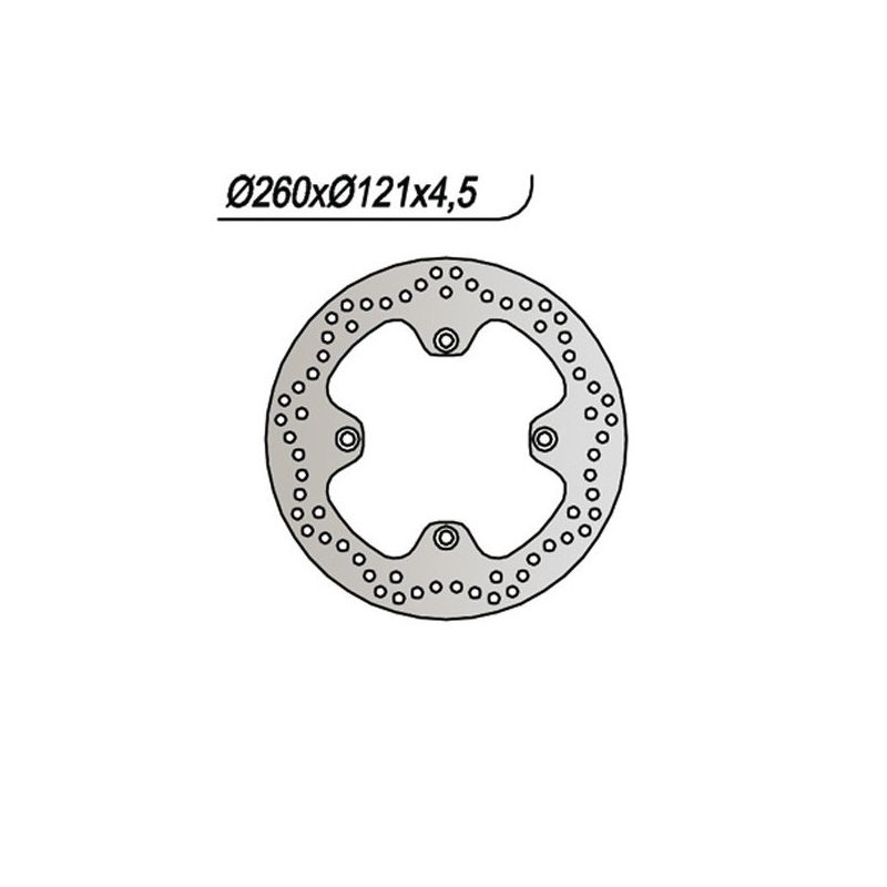 DISCO FRENO ANT. DX-SX NG 672 SUZUKI AN Burgman 650 02/03