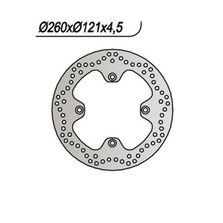 DISCO FRENO ANT. DX-SX NG 672 SUZUKI AN Burgman 650 02/03