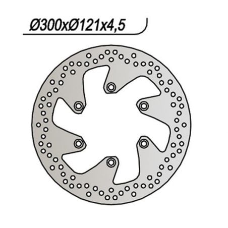DISCO FRENO ANT. NG 122 SUZUKI DR R (SP44A) 650 92/93