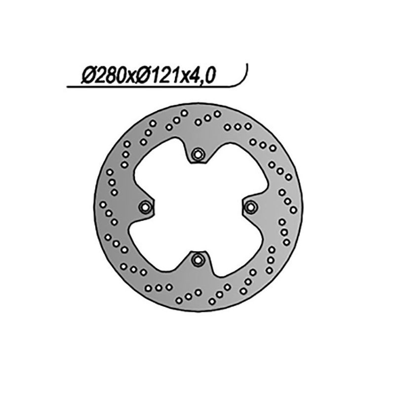 DISCO FRENO ANT. NG 052 SUZUKI DR RS (SP42A) 650 90/91