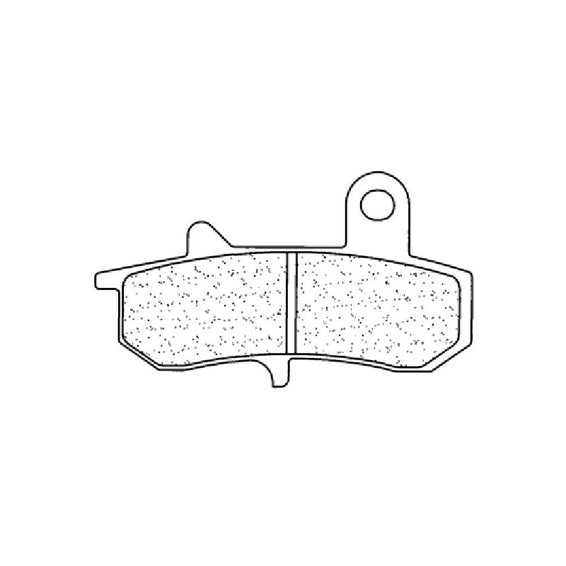 PASTIGLIA FRENO POST. CL BRAKES 2388RX3 SUZUKI DR RSE (SP43A) 650 91/93