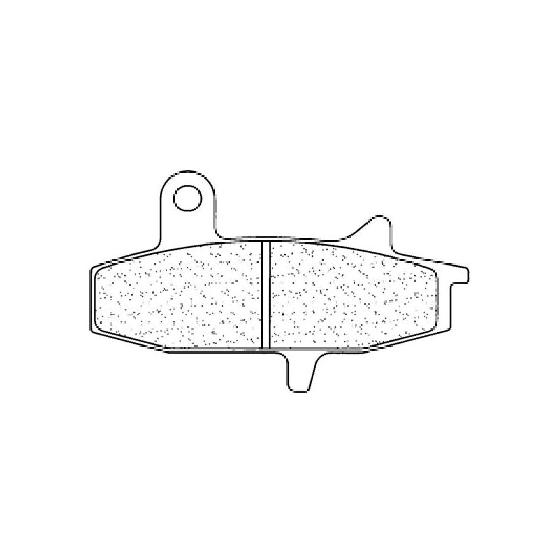 PASTIGLIA FRENO ANT. CL BRAKES 2308A3+ SUZUKI DR RSE (SP43A) 650 91/93