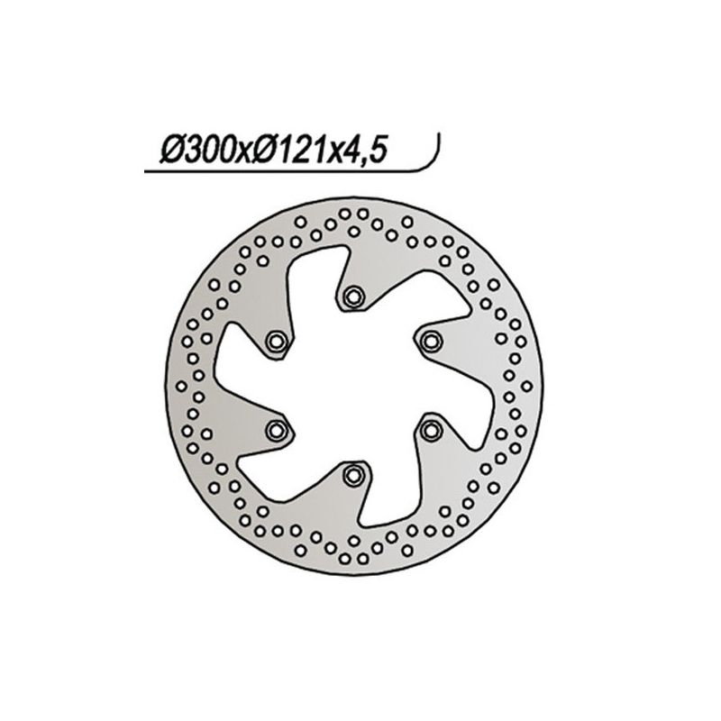 DISCO FRENO ANT. NG 122 SUZUKI DR RSE (SP43A) 650 91/93