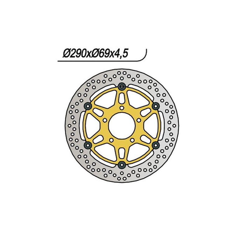 DISCO FRENO ANT. DX-SX NG 1000 SUZUKI GSF N Bandit 650 05/06