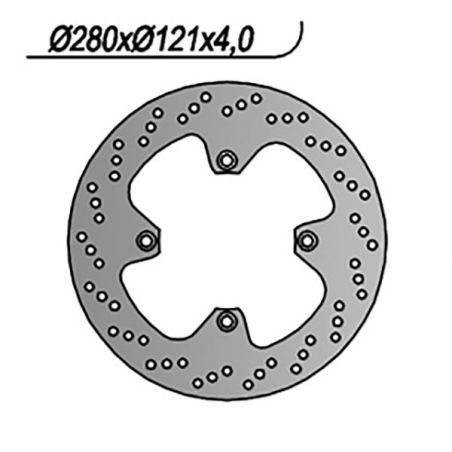 DISCO FRENO ANT. NG 052 SUZUKI DR S Big (Sr41B/E777) 750 88/89