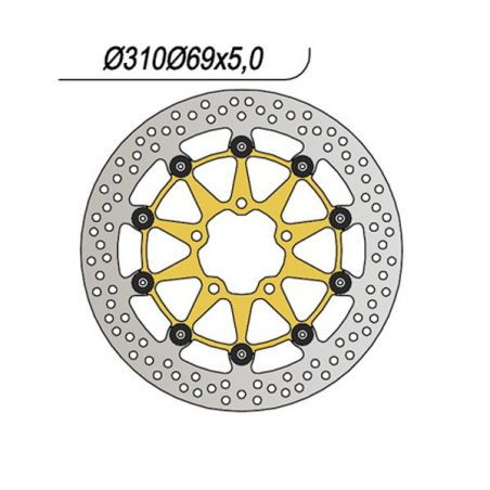 DISCO FRENO ANT. DX-SX NG 1053 SUZUKI SV 1000 03/07
