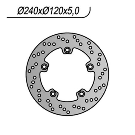 DISCO FRENO POST. NG 1174 SUZUKI GSF Bandit S ABS 1200 06/06