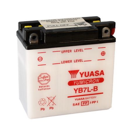 BATTERIA YUASA YB7L-B TRIUMPH T120R Bonneville 650 69/79