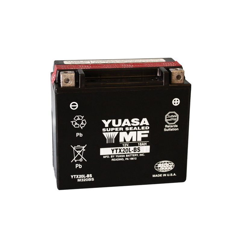 BATTERIA YUASA YTX20L-BS TRIUMPH Tiger Explorer XC ABS 1215 12/17