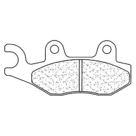 PASTIGLIA FRENO POST. CL BRAKES 2288RX3 TRIUMPH Tiger XCX ABS 1215 18/21