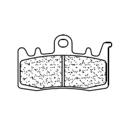 PASTIGLIA FRENO ANT. DX-SX CL BRAKES 1232C60 TRIUMPH Tiger XRT ABS 1215 18/21