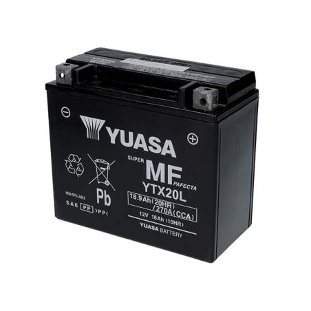 BATTERIA YUASA YTX20L-BS(WC) TRIUMPH Thunderbird Big Bore / LT / Commander 1700 11/18