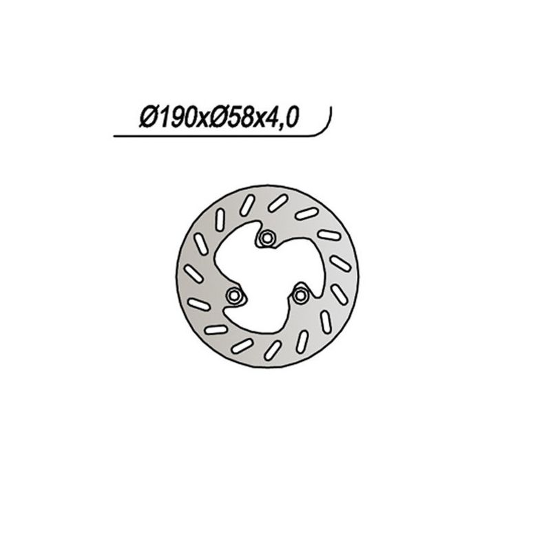 DISCO FRENO ANT. NG 107 YAMAHA BW'S N.G. (1B01/2B11/2B13/2B15) 50 03/06