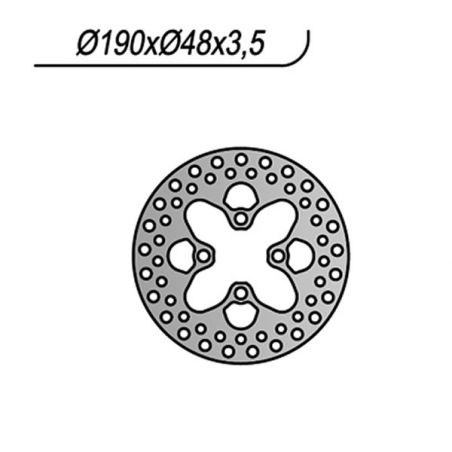 DISCO FRENO ANT. NG 1187 YAMAHA BW'S Original (4VU/4VU8/5LE/5MM/5NT3-3WW/4VV/SA061) 50 99/99