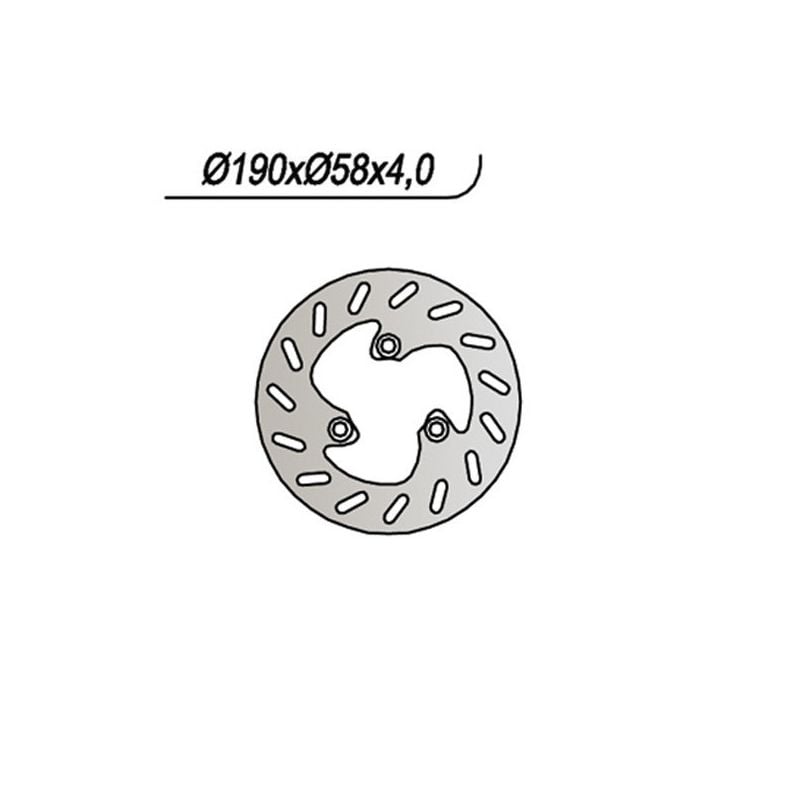 DISCO FRENO ANT. NG 107 YAMAHA NS Aerox Naked (SA424) 50 13/16