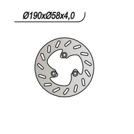 DISCO FRENO ANT. NG 107 YAMAHA NS Aerox Naked (SA424) 50 13/16