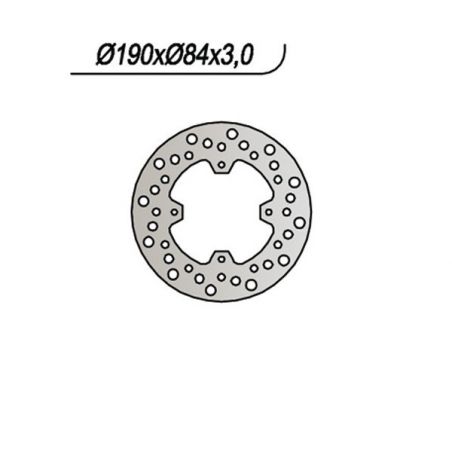DISCO FRENO POST. NG 757 YAMAHA YZ 17/14 RB (2JF/2VF/3MK1/3MM1/3ML2/3ML3/3ML4/4GT1/4GT3/4GT5/4GT7/4GT9/4GTB/4GTD/4ES9) 80 93/01