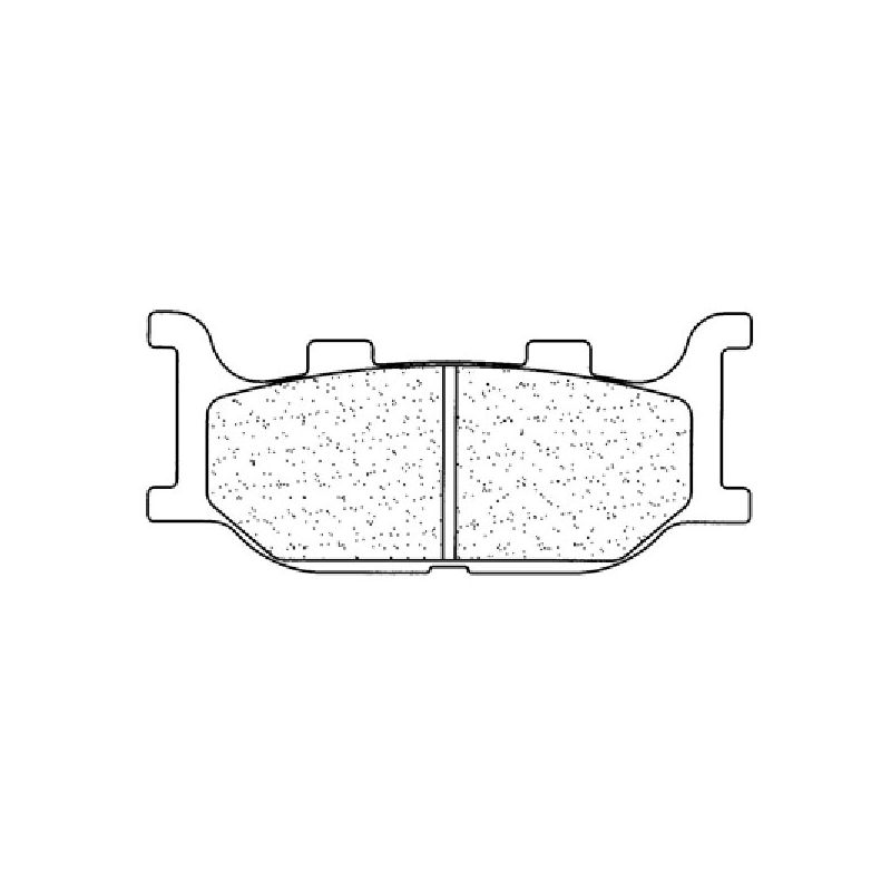 PASTIGLIA FRENO ANT. CL BRAKES 2546A3+ YAMAHA SR / SR SE 125 97/02