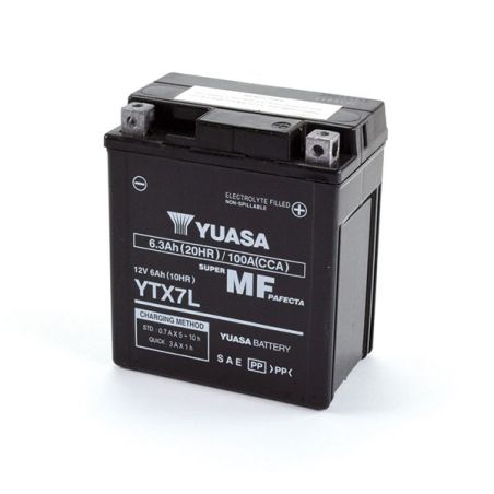 BATTERIA YUASA YTX7L-BS(WC) YAMAHA XT X Supermotard 125 05/12