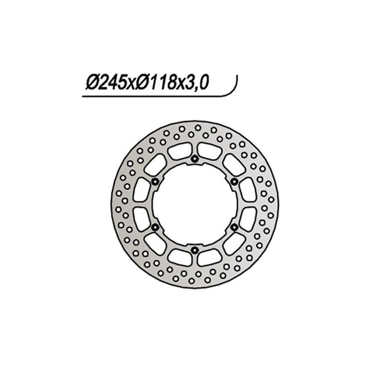 DISCO FRENO ANT. NG 320 YAMAHA YZ 125 01/16